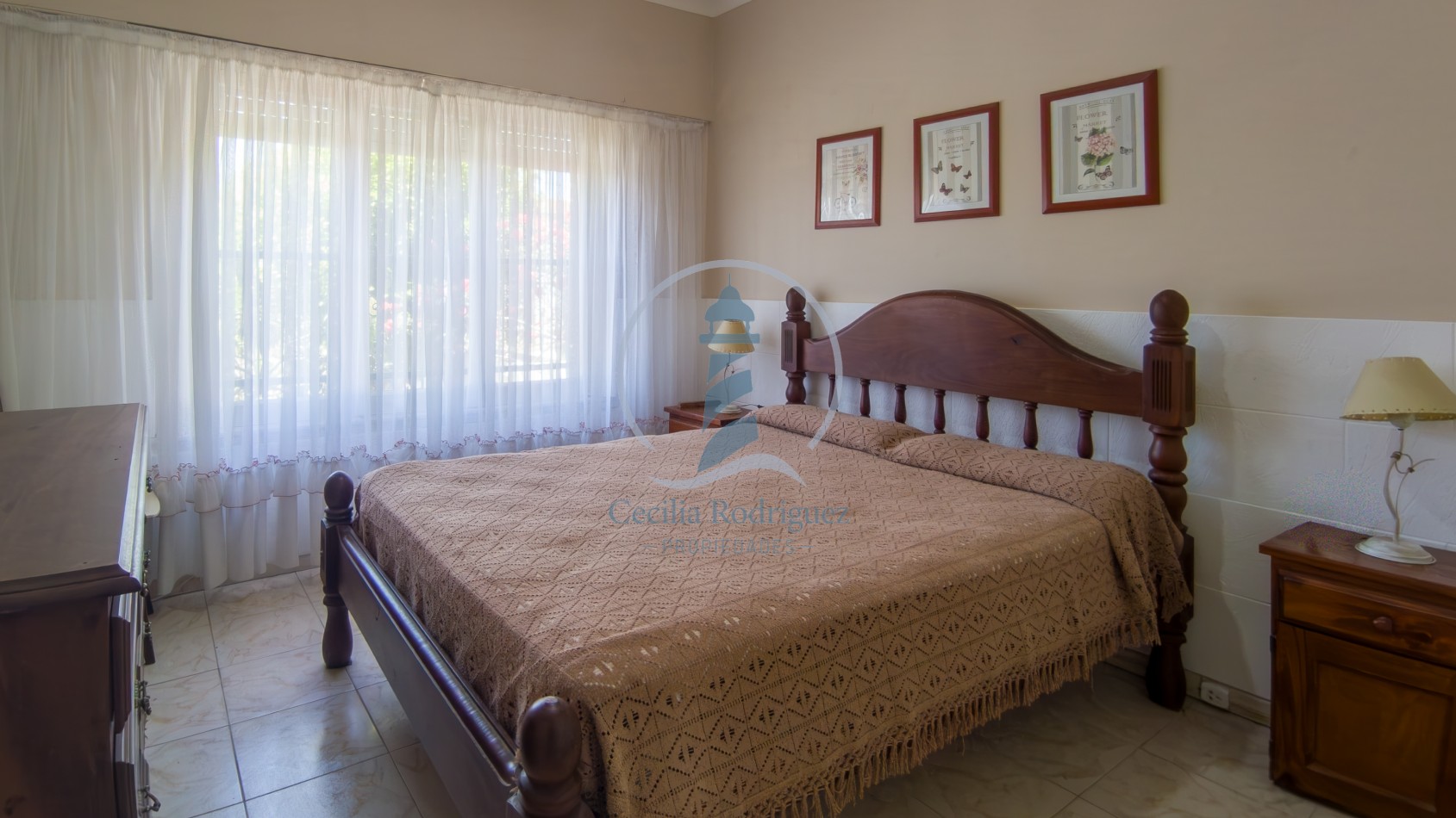 Chalet de 3 amb. p/6 pax. c/ gran parque y parrilla - Faro Norte