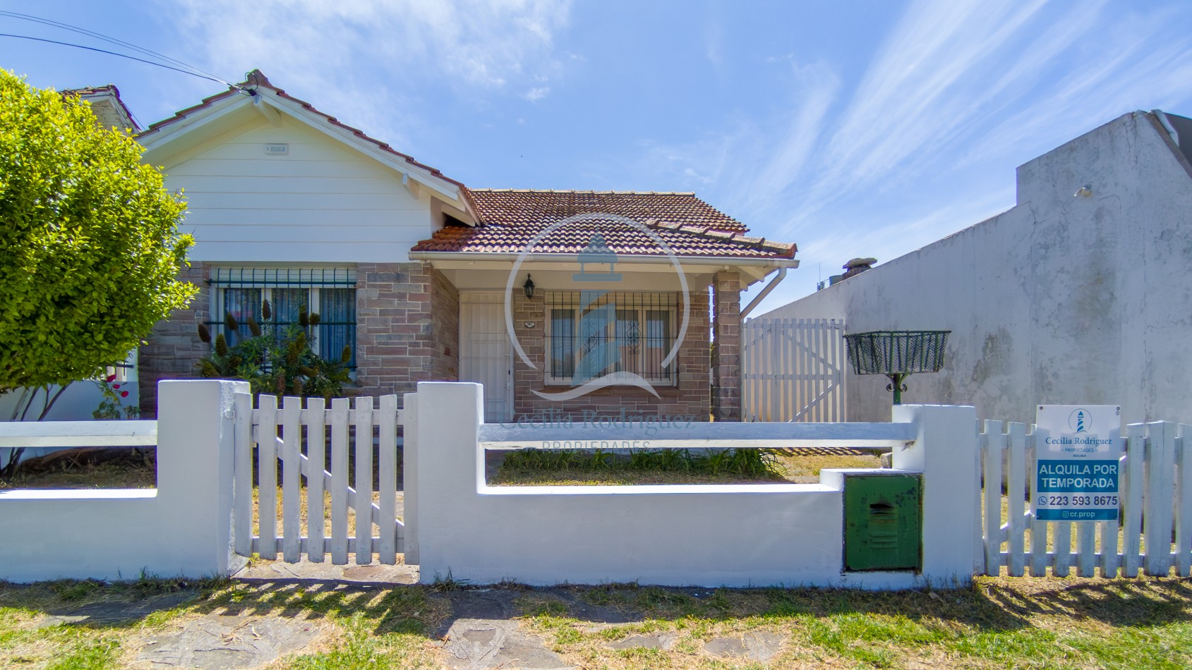 Chalet de 3 amb. p/6 pax. c/ gran parque y parrilla - Faro Norte
