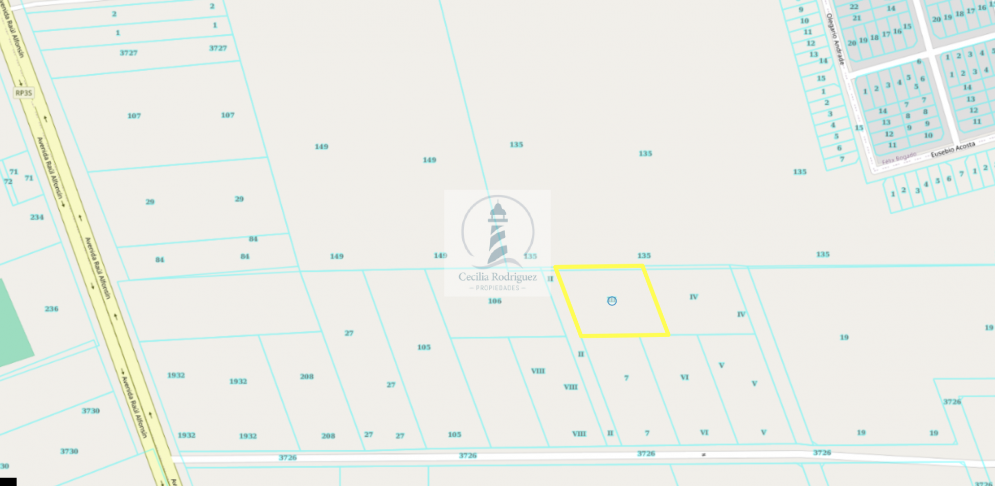 Lotes en venta 17.600 mts2 totales - Excelente Ubicacion - Zona en Desarrollo