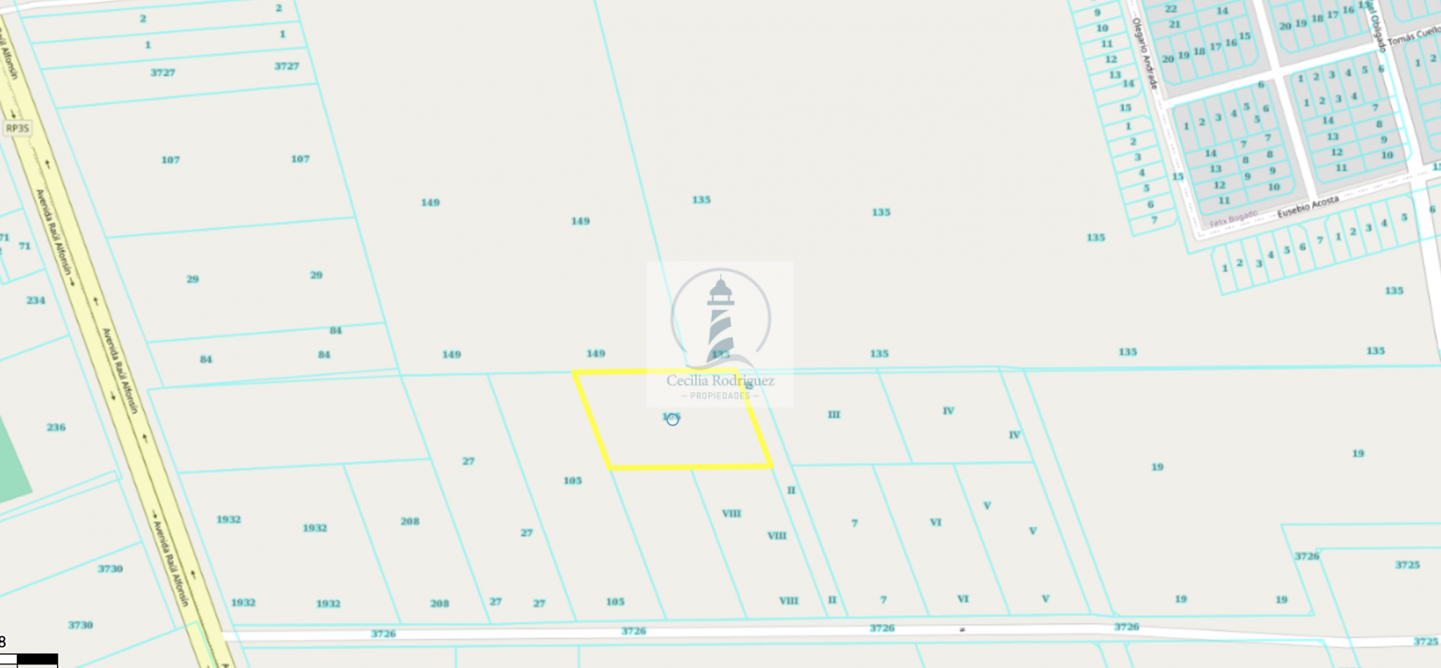 Lotes en venta 17.600 mts2 totales - Excelente Ubicacion - Zona en Desarrollo